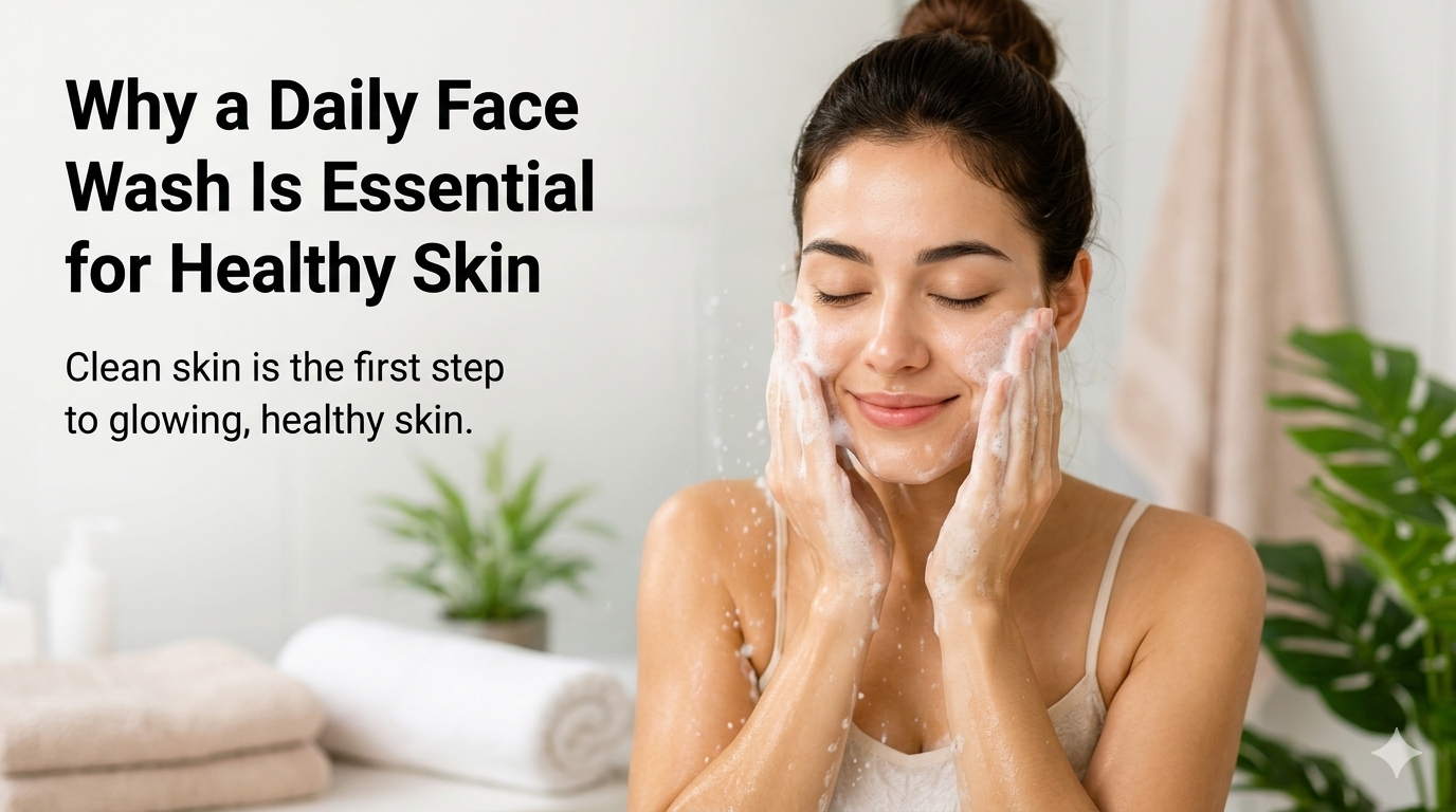 Why a Daily Face Wash Is Essential for Healthy Skin