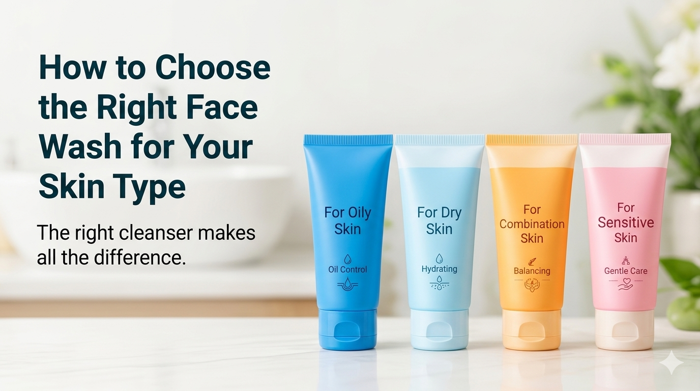 How to Choose the Right Face Wash for Your Skin Type